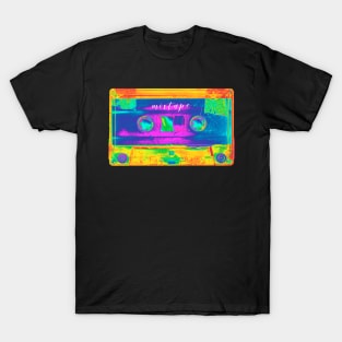 Music Mixtape Neon T-Shirt